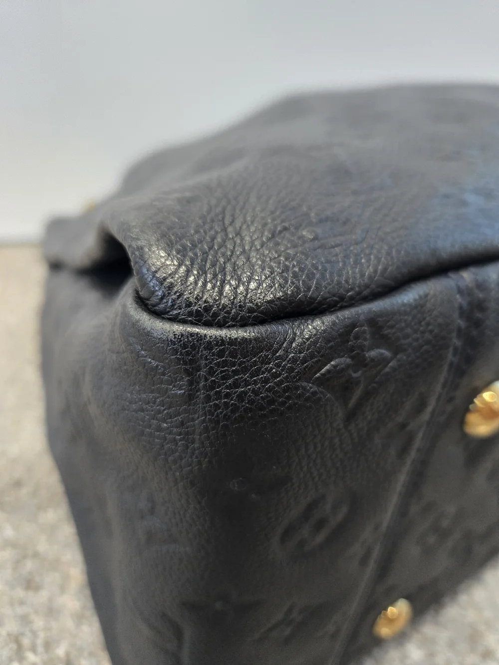 Louis Vuitton Infini Monogram Embossed Leather Top-Handle Bag
